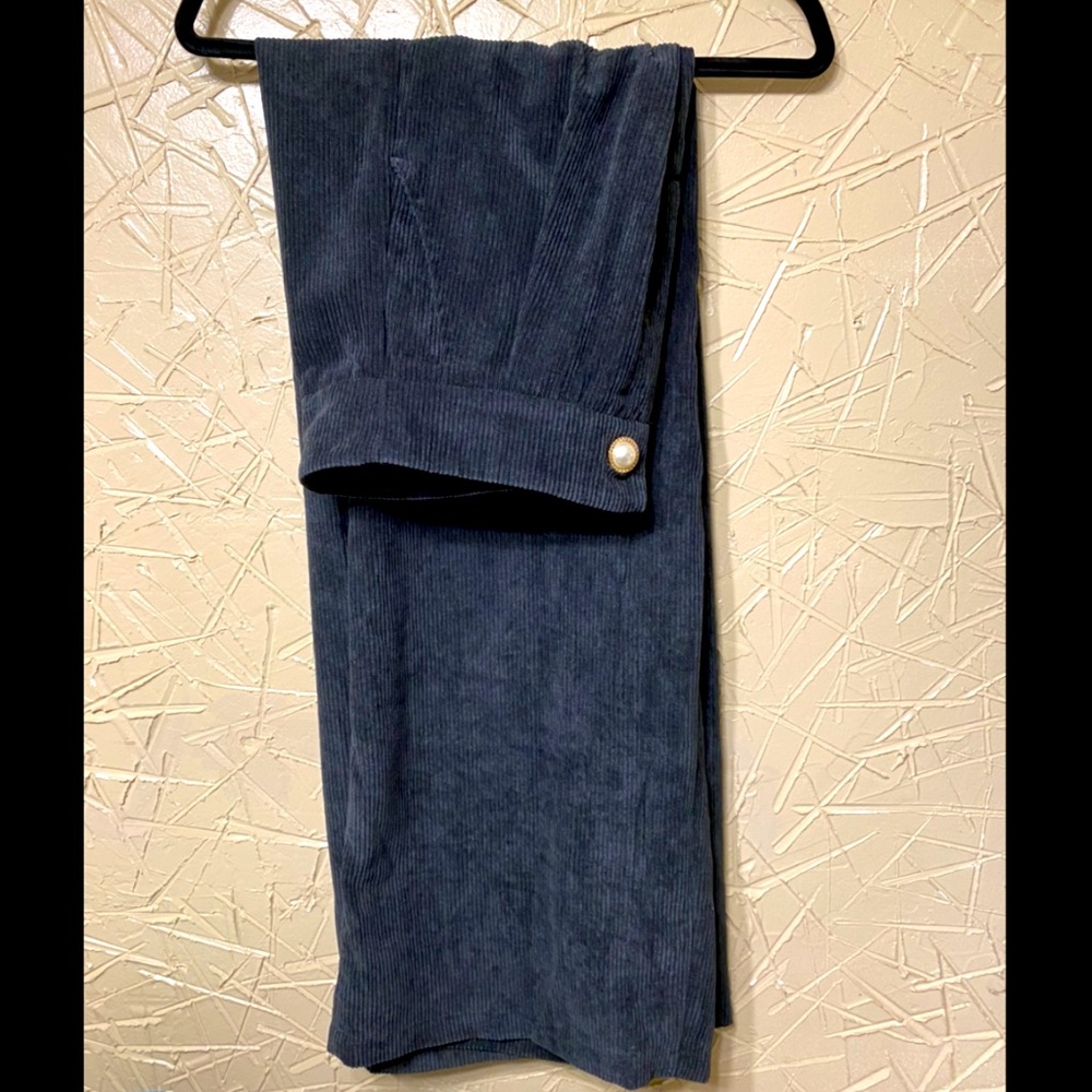 Corduroy Wide Leg Pants